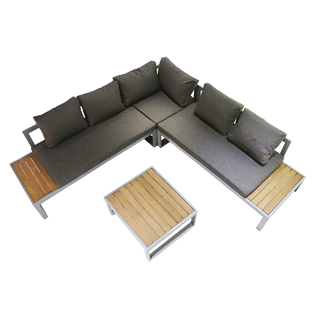 Antique Modern brown 3 seater S2464 Outdoor Sofa