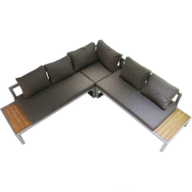 Antique Modern brown 3 seater S2464 Outdoor Sofa